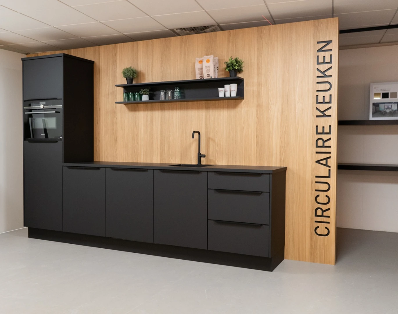 Keuken zwart 2