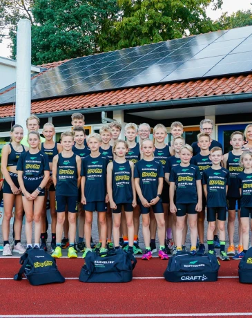 AV Talententeam met sponsoren